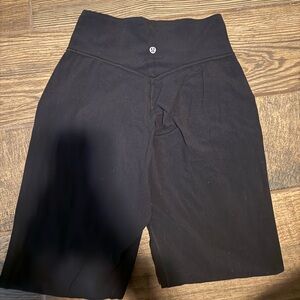 black lululemon align joggers